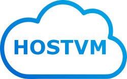 Логотип HOSTVM